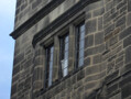 Detail of the facade of the Pemberton Building